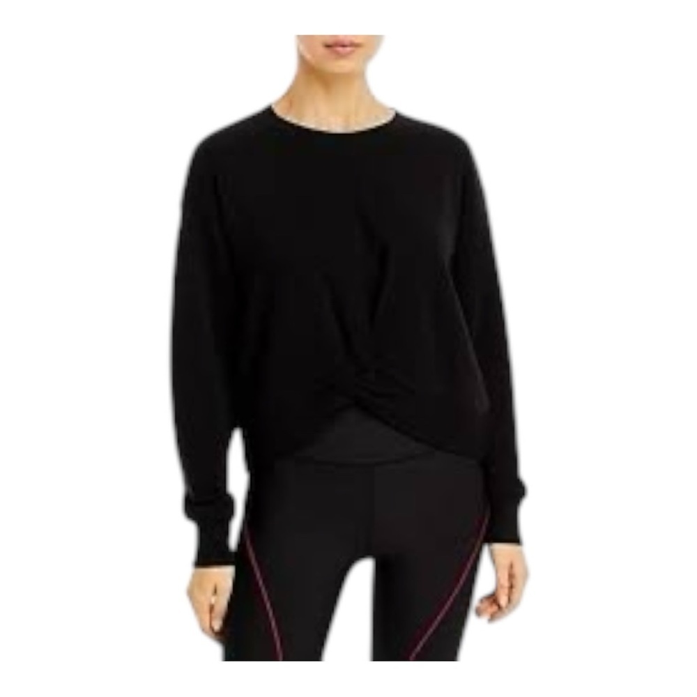 Aqua Twist Front Sweatshirt , Size L